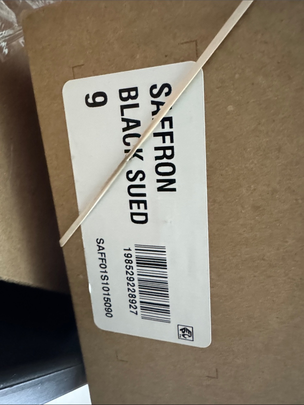 Steve Madden Black Suede Cross-Strap Platform Sandals - Picture 2 of 2